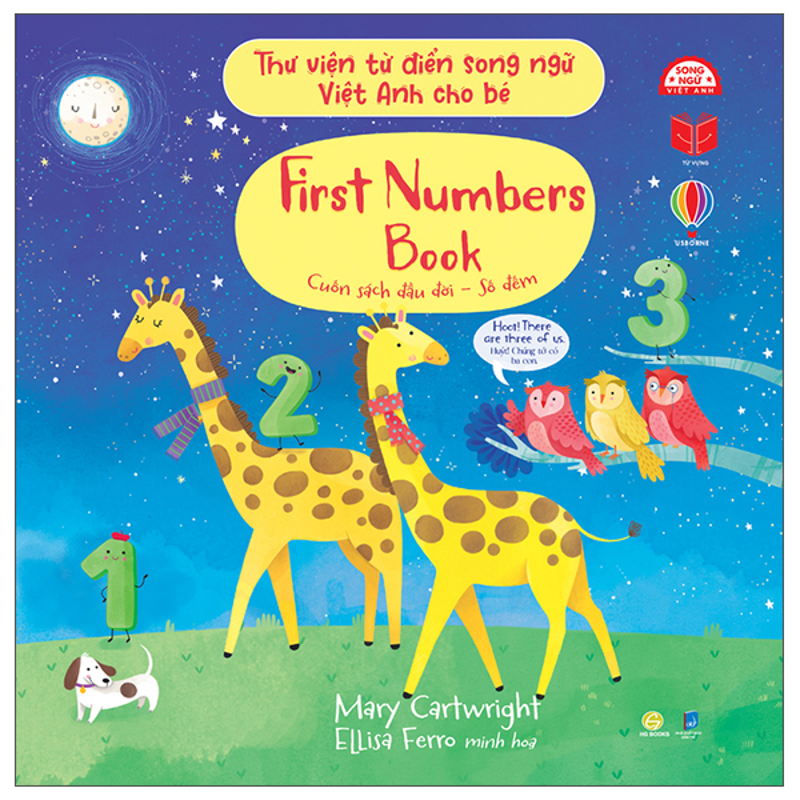 First Numbers Book Cuốn Sách Đầu Đời - Động Vật