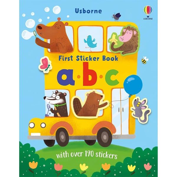First Sticker Book Abc