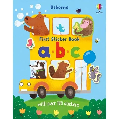 First Sticker Book Abc