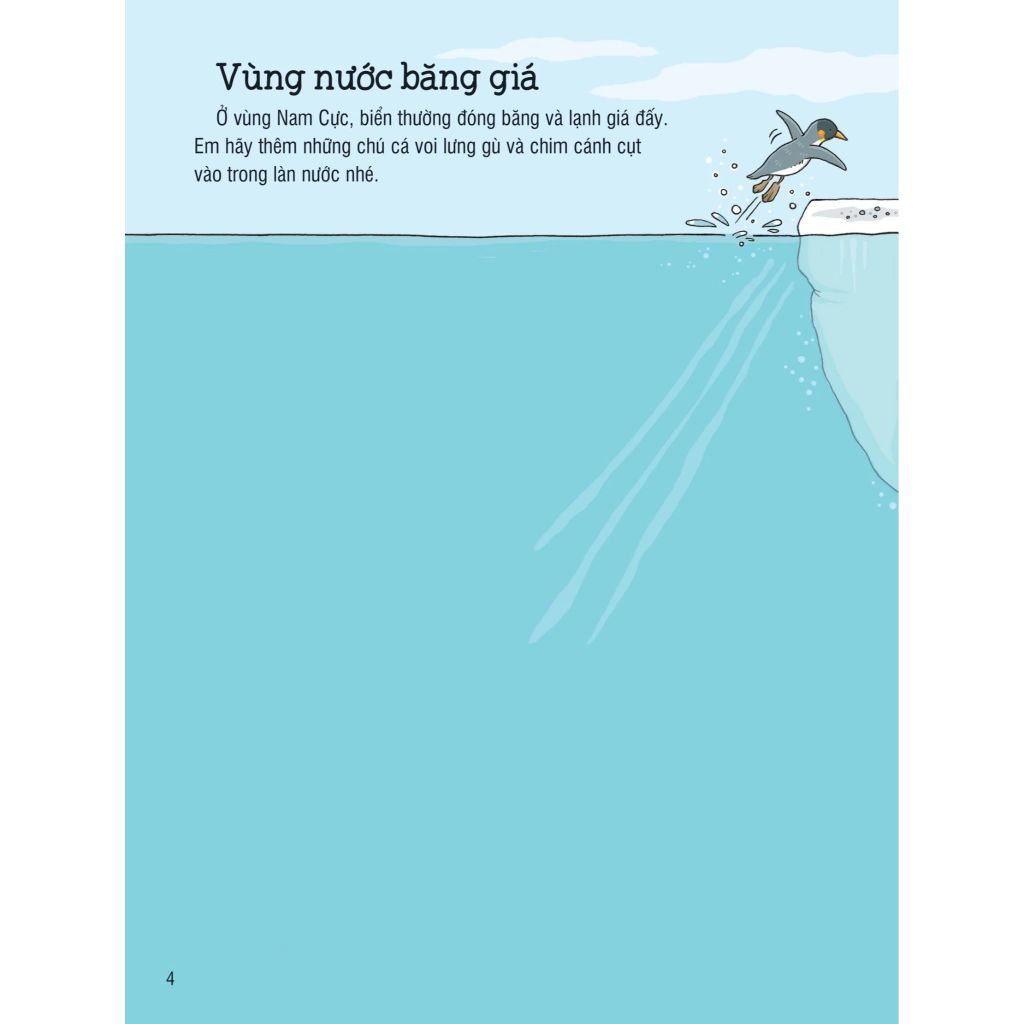 Sách Dán Hình Đầu Đời Cho Bé - Đại Dương