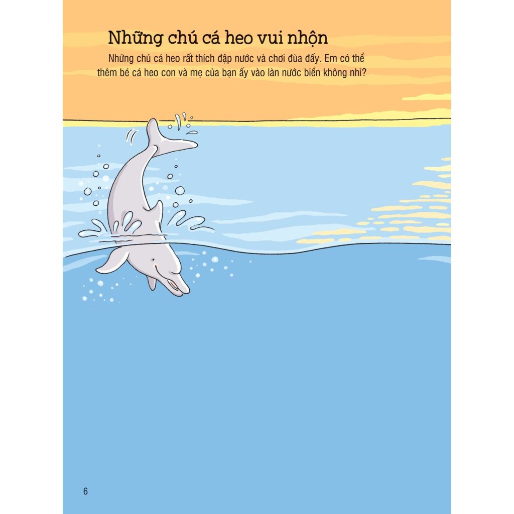 Sách Dán Hình Đầu Đời Cho Bé - Đại Dương