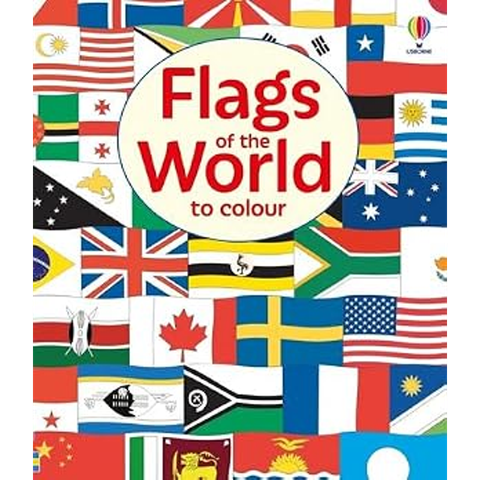 Flags Of The World To Colour