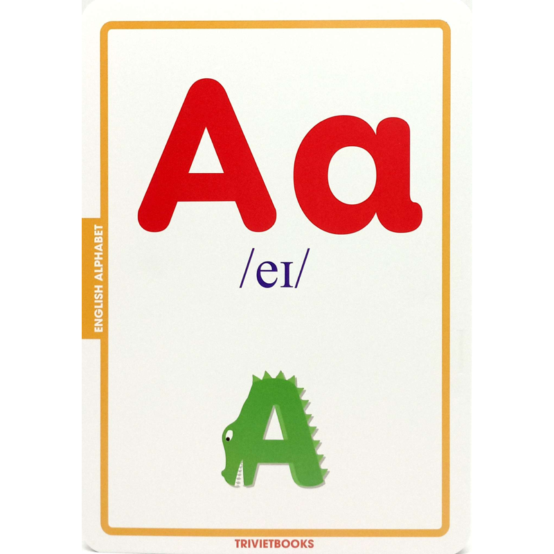 Flashcard Bảng Chữ Cái Tiếng Anh - English Alphabet