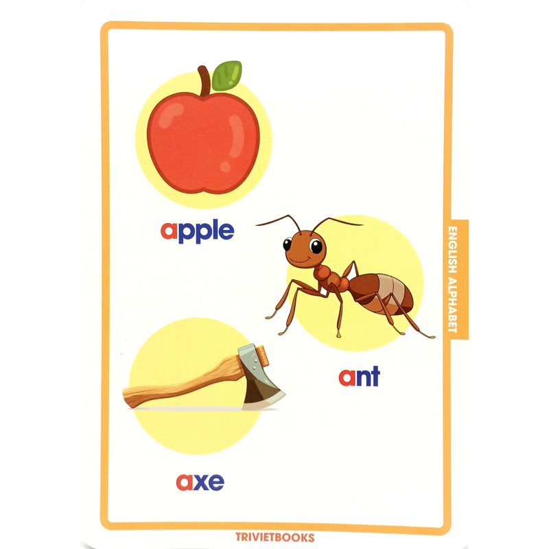 Flashcard Bảng Chữ Cái Tiếng Anh - English Alphabet