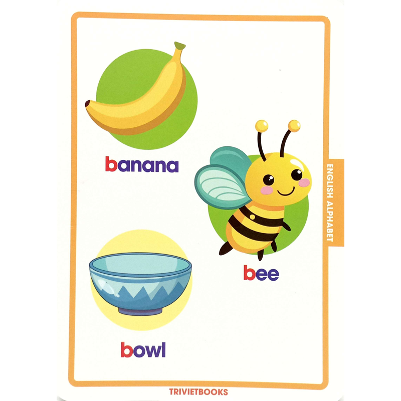 Flashcard Bảng Chữ Cái Tiếng Anh - English Alphabet