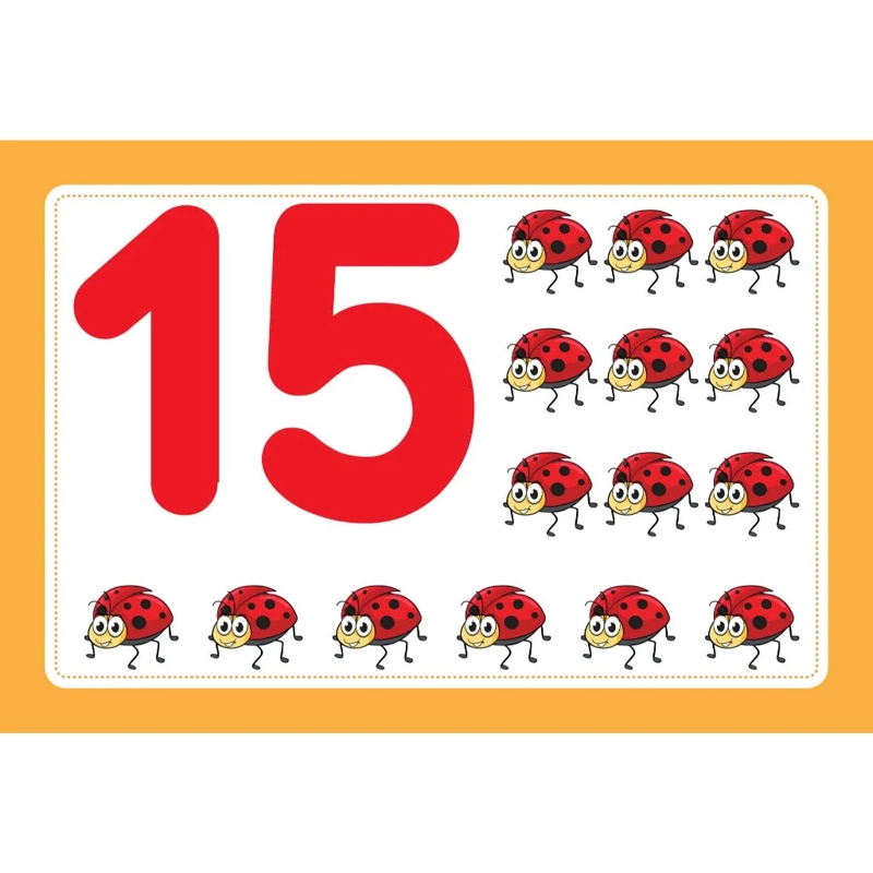 Flashcard Bộ Thẻ Số Đếm-Numbers