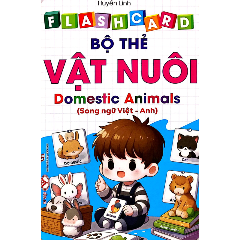 Flashcard Bộ Thẻ Vật Nuôi - Domestic Animals