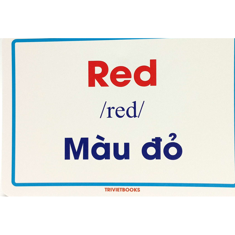 Flashcard Hình Dạng Và Màu Sắc - Shapes and Colors