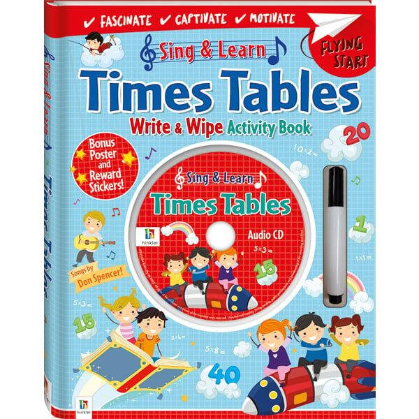 Flying Start Sing & Learn Times Tables
