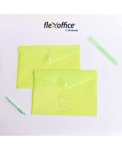 Bìa Nút A4 FO-CBF009 Màu Pastel T10 Xanh Lá