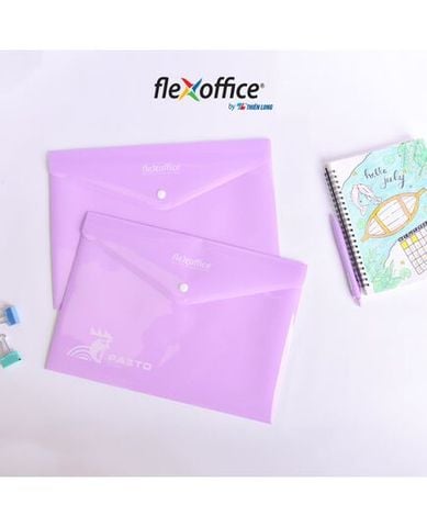 Bìa Nút A4 FO-CBF009 Màu Pastel T10 Tím