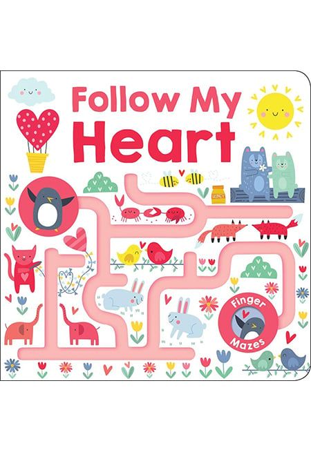 Maze Book: Follow My Heart