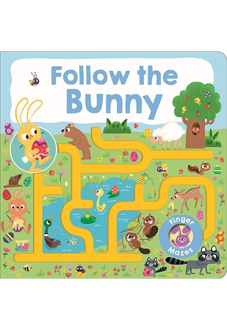 Maze Book: Follow The Bunny