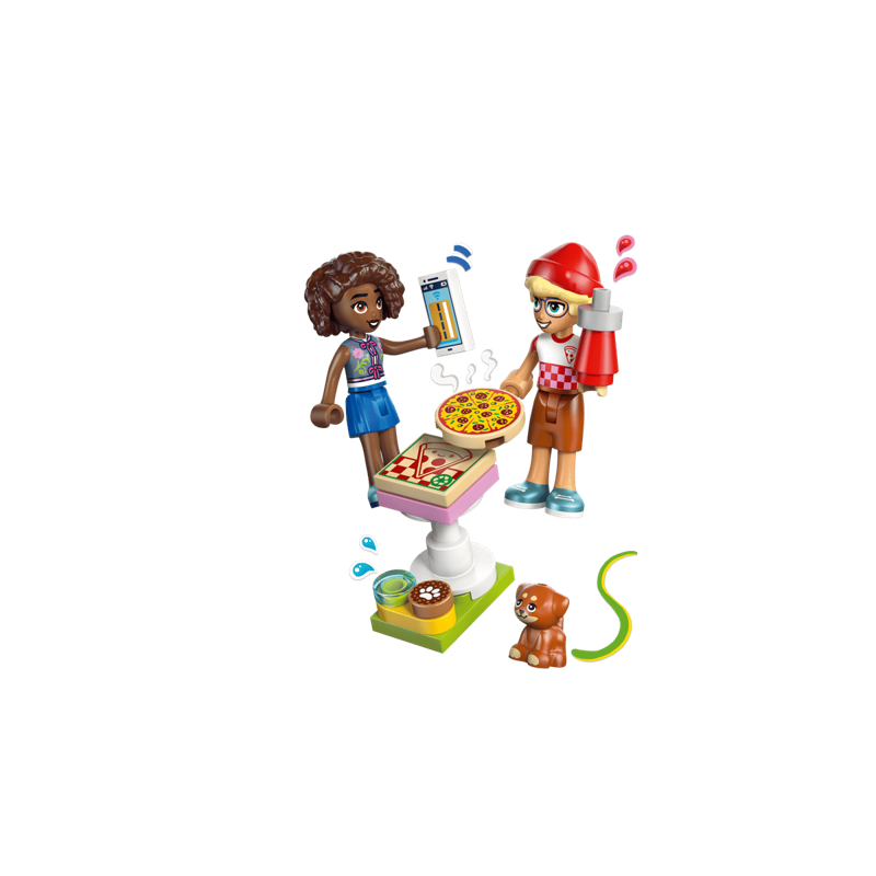 Lego Friends Đồ Chơi Lắp Ráp Xe Bán Pizza Lưu Động 42694