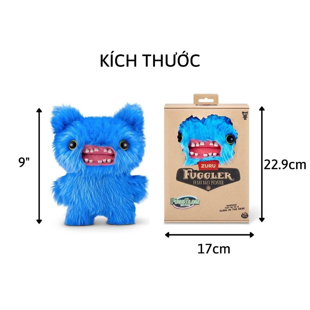 Fuggler Đồ Chơi Sưu Tầm Zuru Toys Fuggglow 9