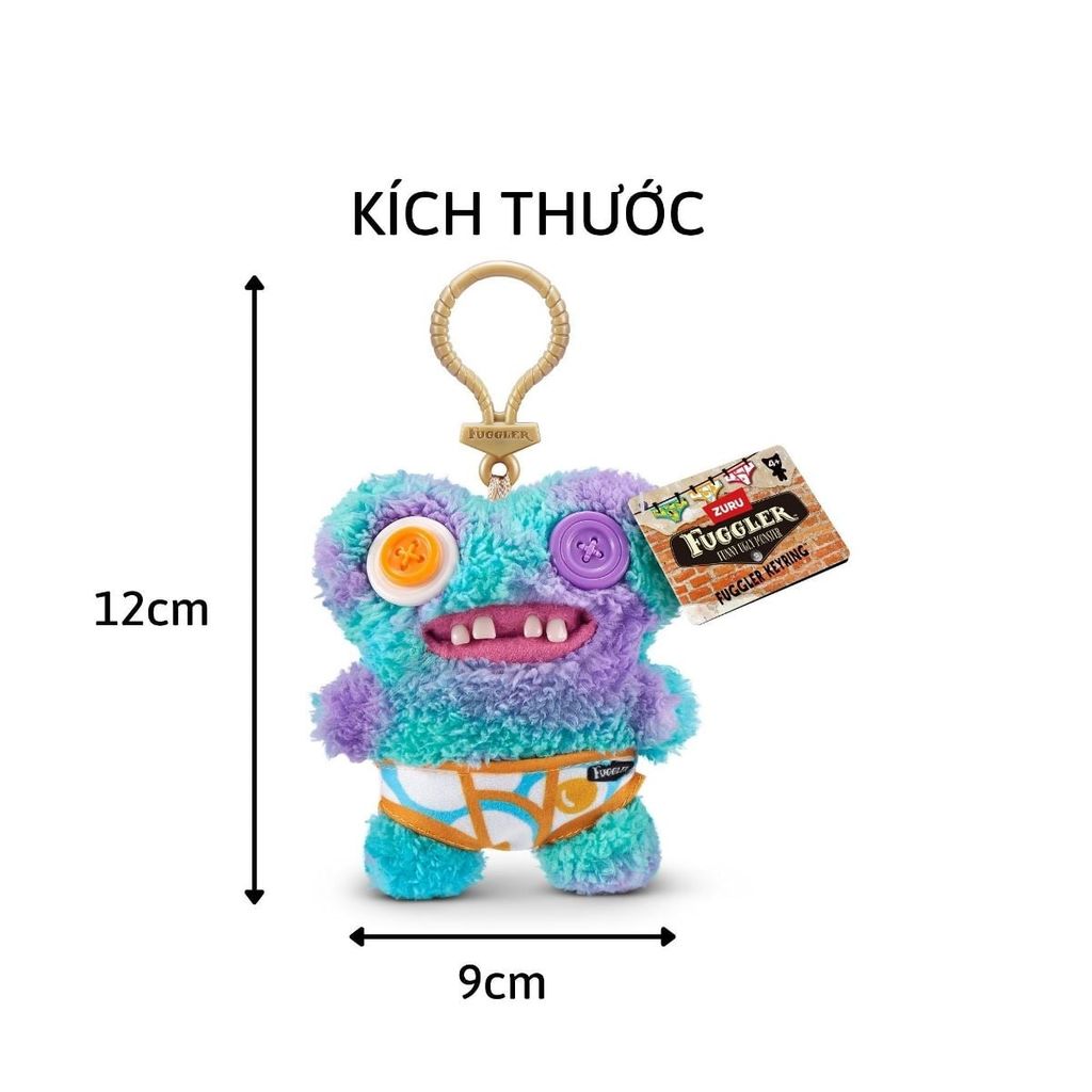 Fuggler Đồ Chơi Sưu Tầm Zuru Toys Keyrings 5