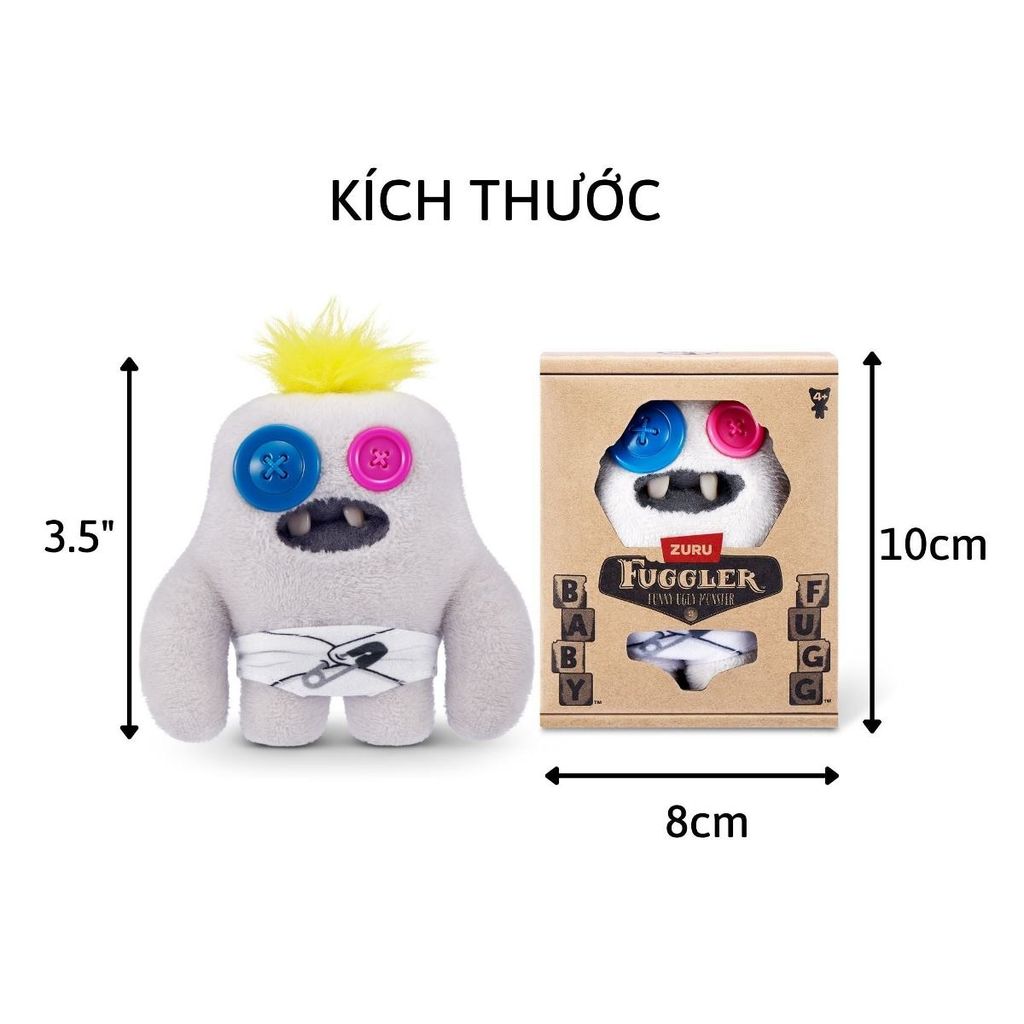 Fuggler Đồ Chơi Sưu Tầm Zuru Toys Baby Fuggs 3.5