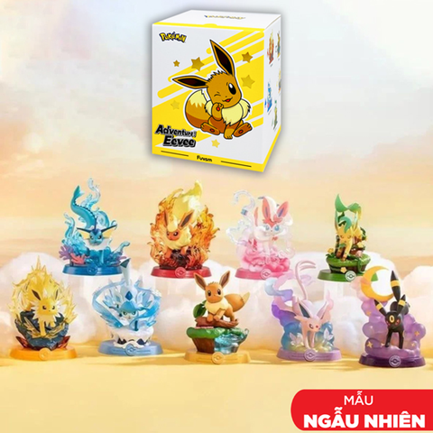 Blindbox Đồ Chơi Mô Hình Adventure! - Eevee Series Figures - Funism MX2045 (Giao mẫu ngẫu nhiên)