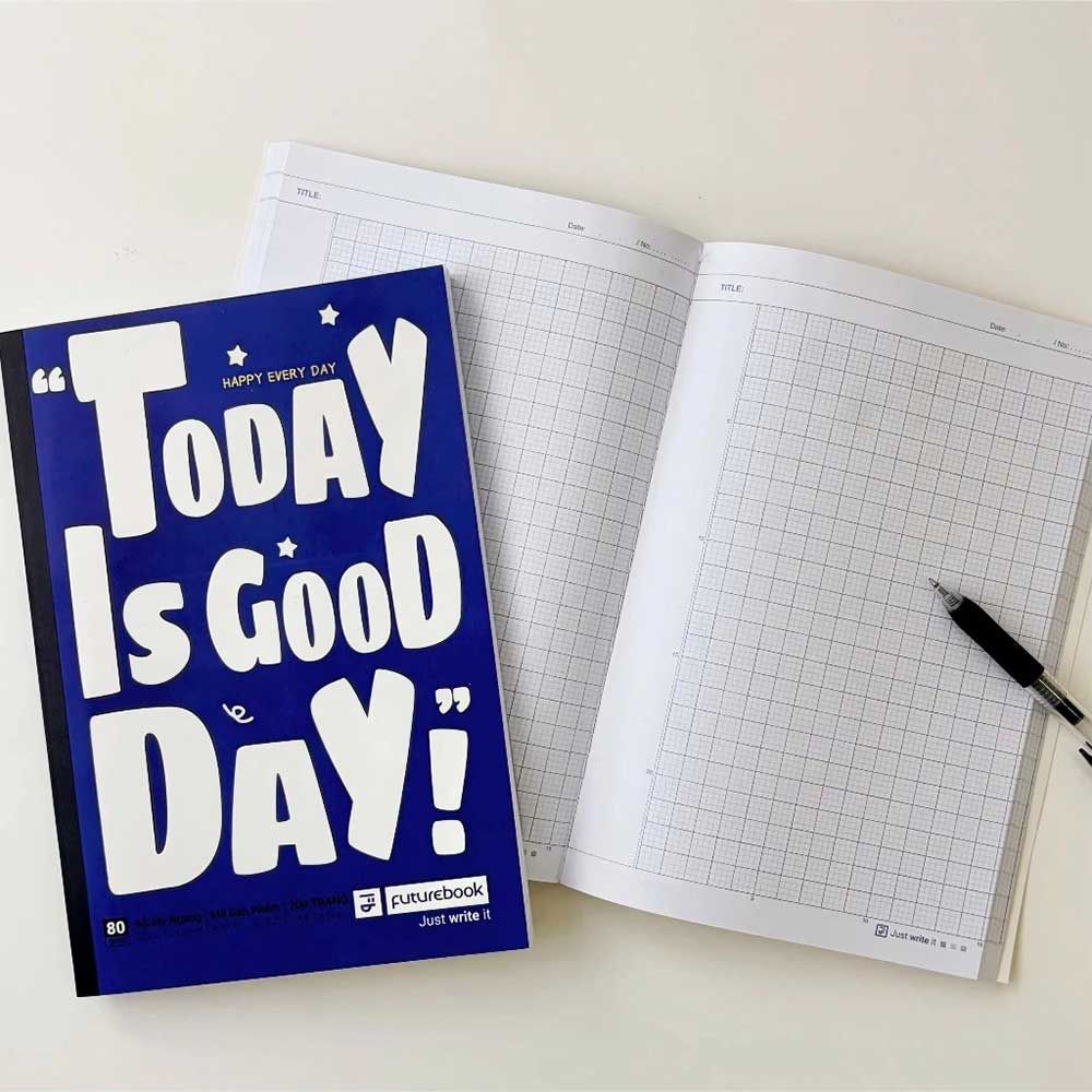 Tập Sinh Viên 200tr Futurebook - Good Day B5 DL80gsm 4oly (Giao mẫu ngẫu nhiên)