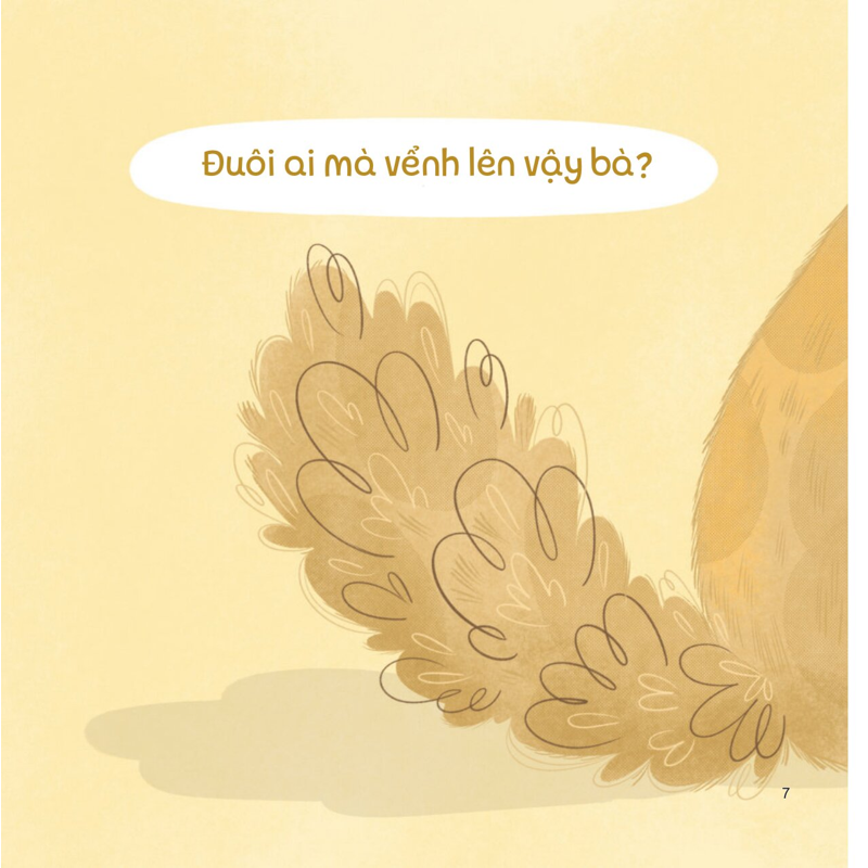 Bé Thông Minh Bé Con Ham Hỏi - Khăn Đỏ Và Chiếc Đuôi Tinh Nghịch