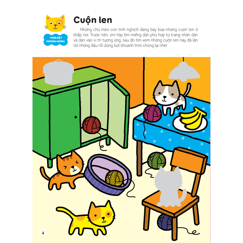 Hình Dán Thông Minh Giúp Bé Làm Quen Với Toán Học-Chiếc Diều Bay Lên