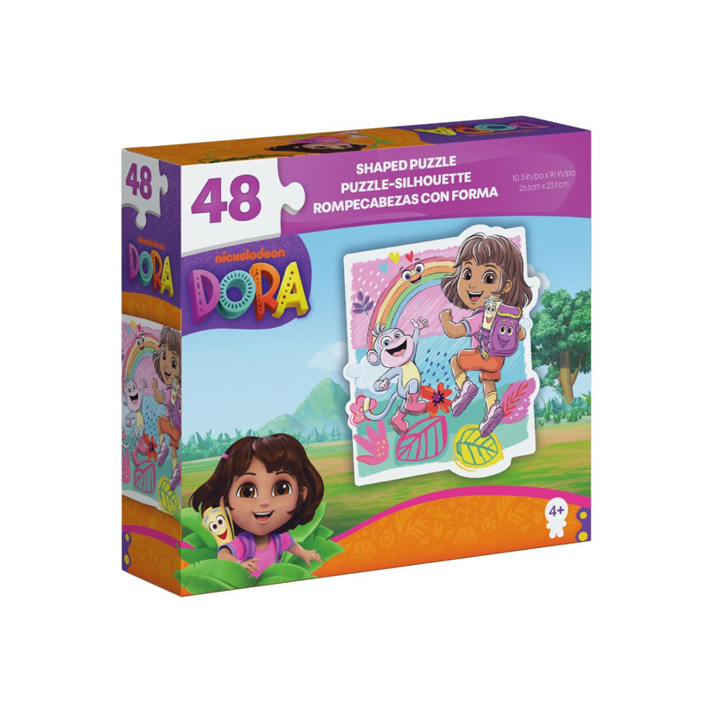 Spin Games - Bộ Xếp Hình 48 Miếng Theo Shape-Dora 20155644