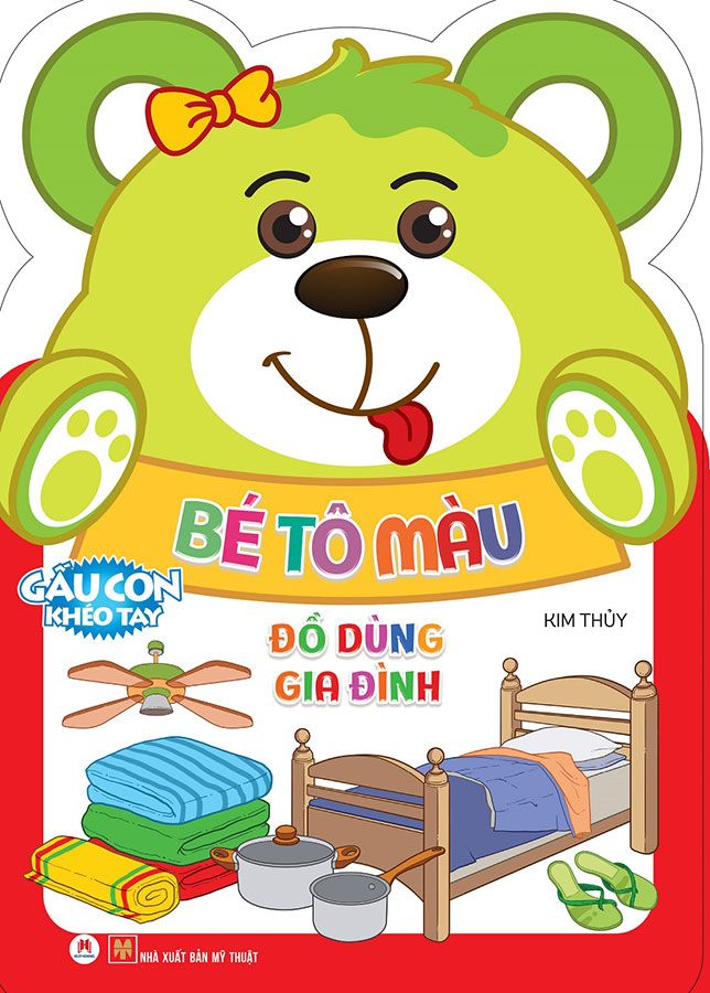 Gấu Con Khéo Tay - Bé Tô Màu Đồ Dùng Gia Đình