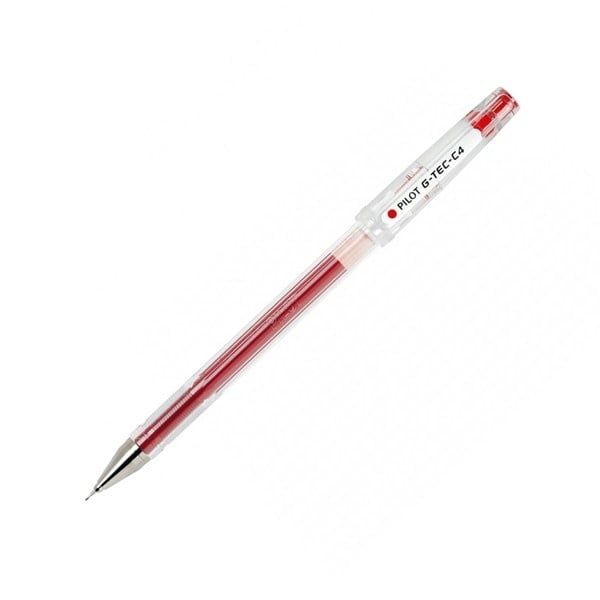 Bút Gel Pilot G-Tec 0.4mm BL-GC4-R - Mực Đỏ