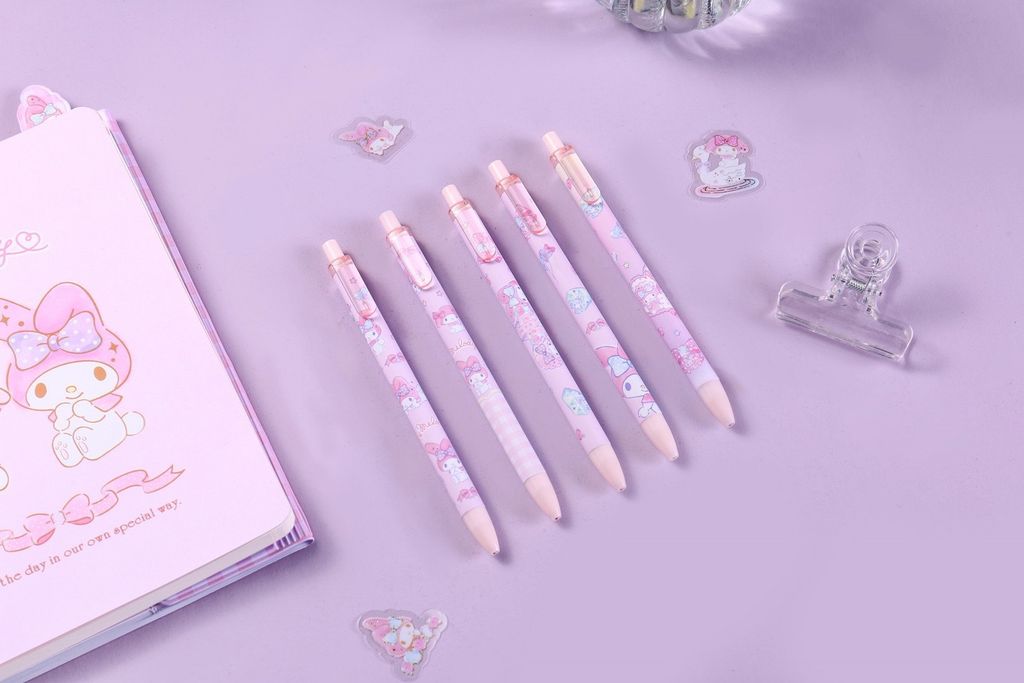 Bộ 5 Cây Viết Gel 0.5Mm 2963-1 Joytop