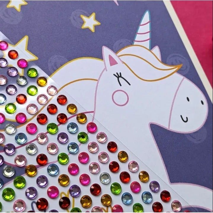 Gem Art Colouring Book – Unicorn