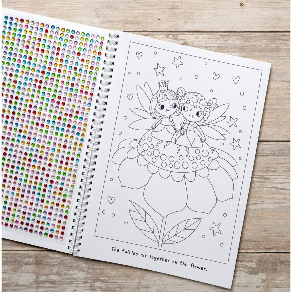 Gem Sticker Activity Book - Magical Friends