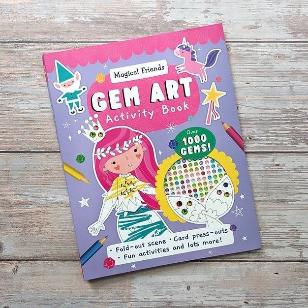 Gem Sticker Activity Book - Magical Friends