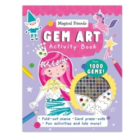 Gem Sticker Activity Book - Magical Friends