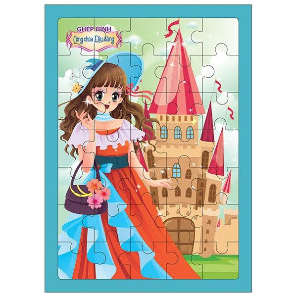 Ghép Hình Công Chúa Dịu Dàng