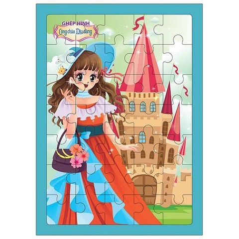 Ghép Hình Công Chúa Dịu Dàng