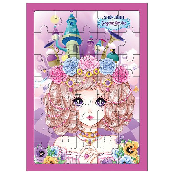 Ghép Hình Công Chúa Xinh Đẹp