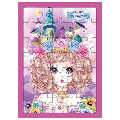 Ghép Hình Công Chúa Xinh Đẹp