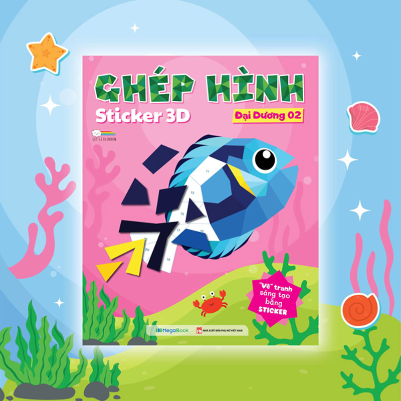 Ghép Hình Sticker 3D - Đại Dương 2