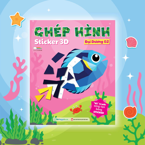 Ghép Hình Sticker 3D - Đại Dương 2
