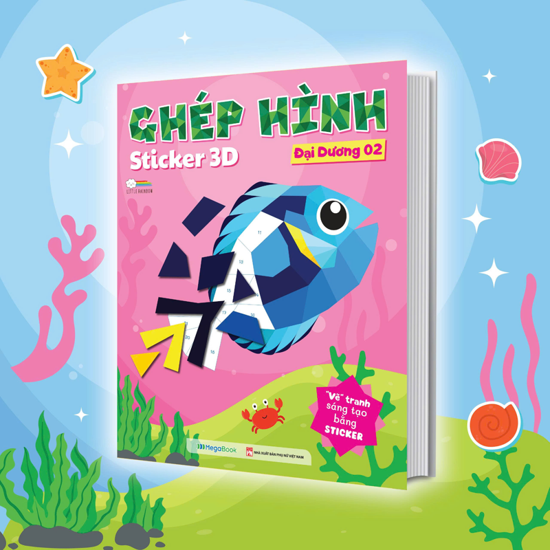 Ghép Hình Sticker 3D - Đại Dương 2