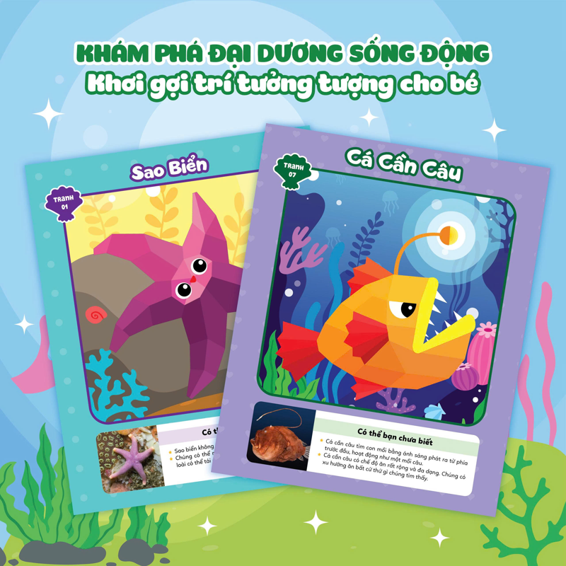 Ghép Hình Sticker 3D - Đại Dương 2