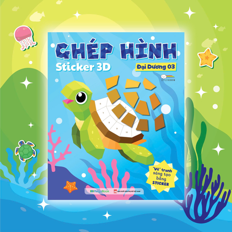 Ghép Hình Sticker 3D - Đại Dương 2