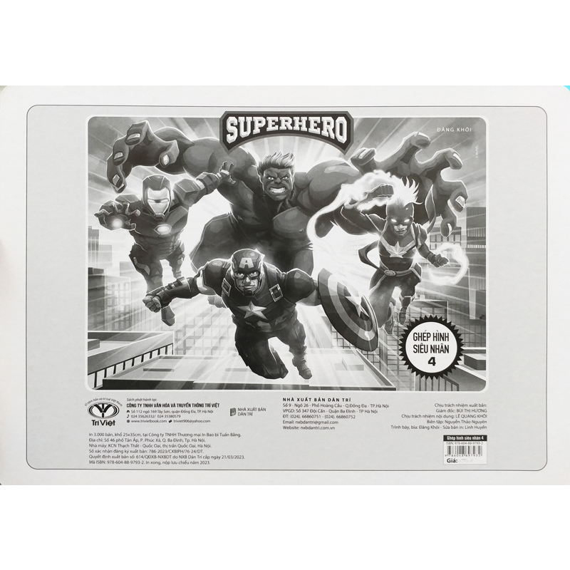 Ghép Hình Superhero 4