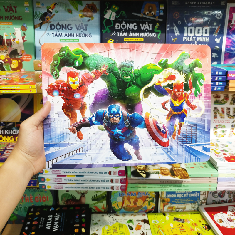 Ghép Hình Superhero 4