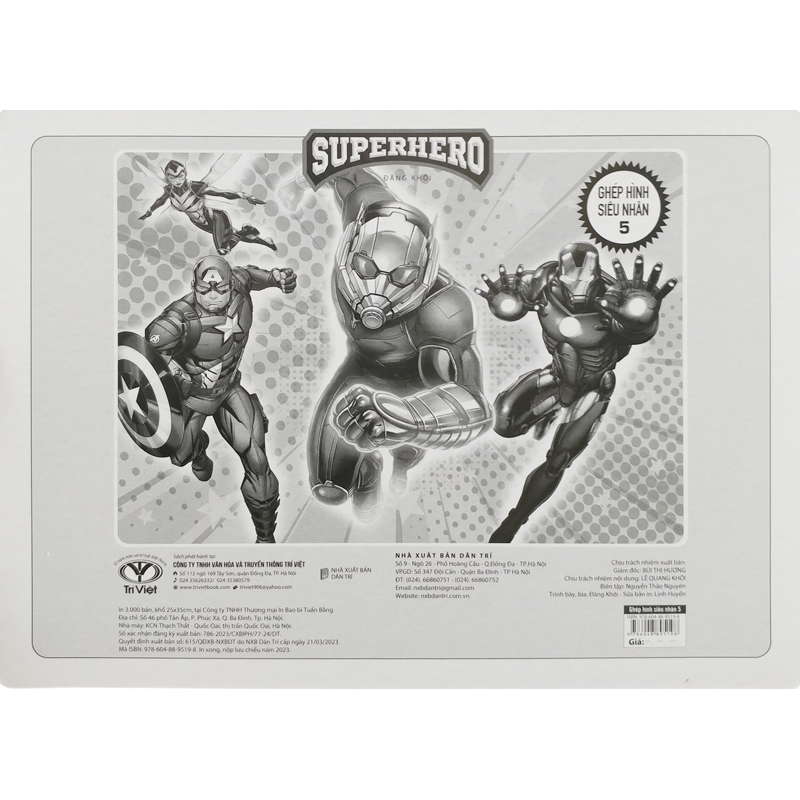 Ghép Hình Superhero 5