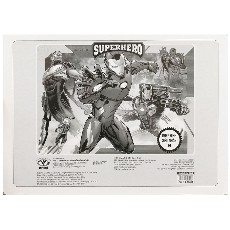 Ghép Hình Superhero 6