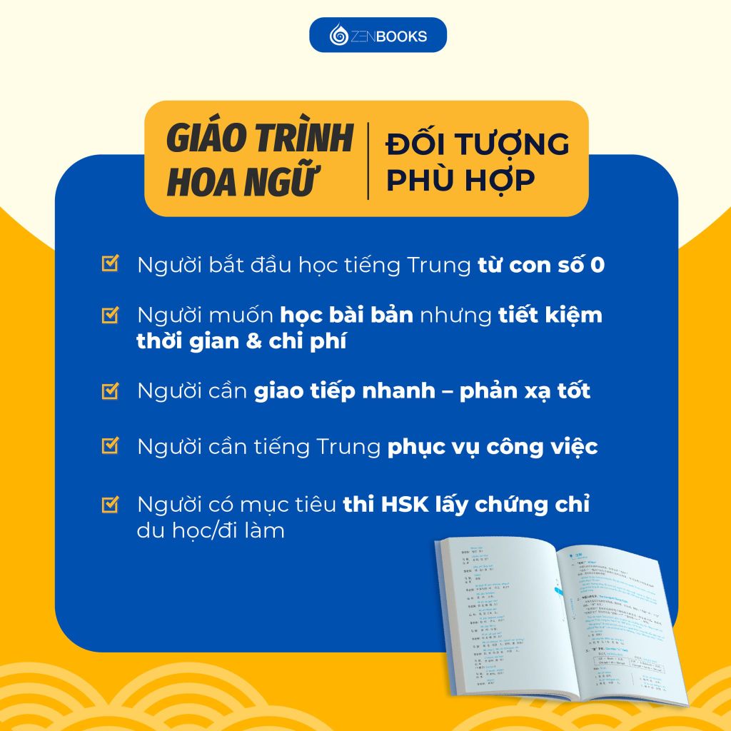 GIÁO TRÌNH HOA NGỮ- ĐỌC VIẾT SƠ CẤP I