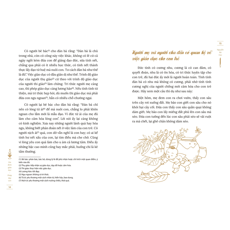 Gia Đình Giáo Dục-Phép Dạy Con