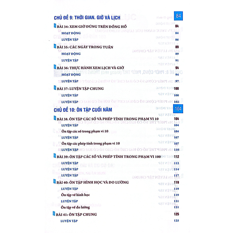 Giải Bài Tập Toán Lớp 1/2 (Theo Chương Trình GDPT Mới)