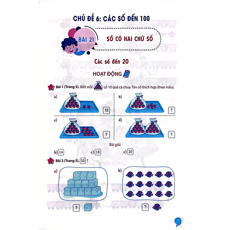 Giải Bài Tập Toán Lớp 1/2 (Theo Chương Trình GDPT Mới)
